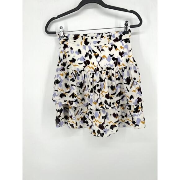 A.L.C. baxter printed tiered silk skirt 0 - Picture 6 of 6